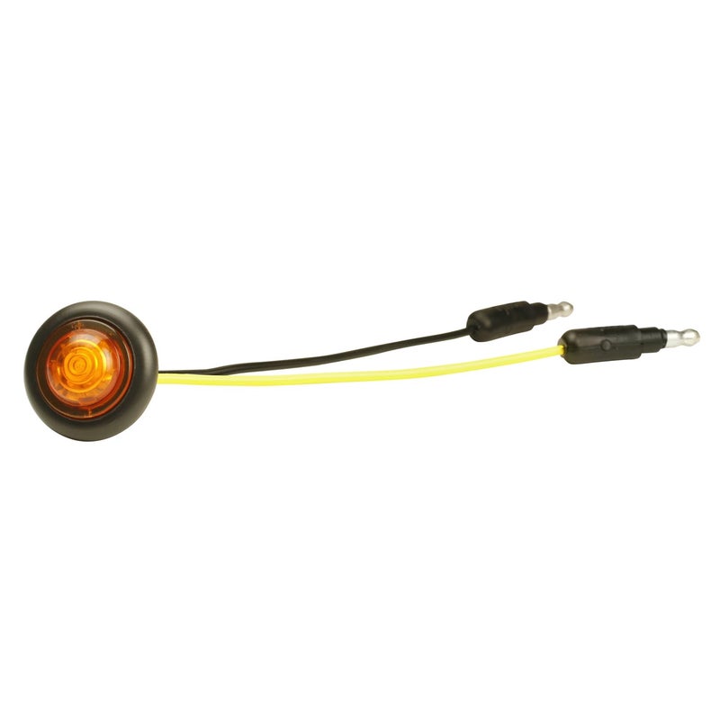 Grote 49333 Yellow MicroNova Dot LED Clearance Marker Light (Grommet)